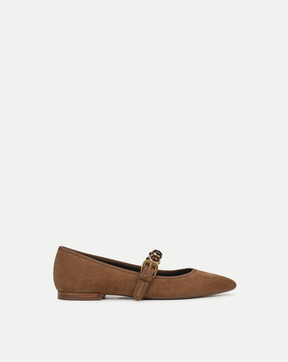 Selene Embellished Flat